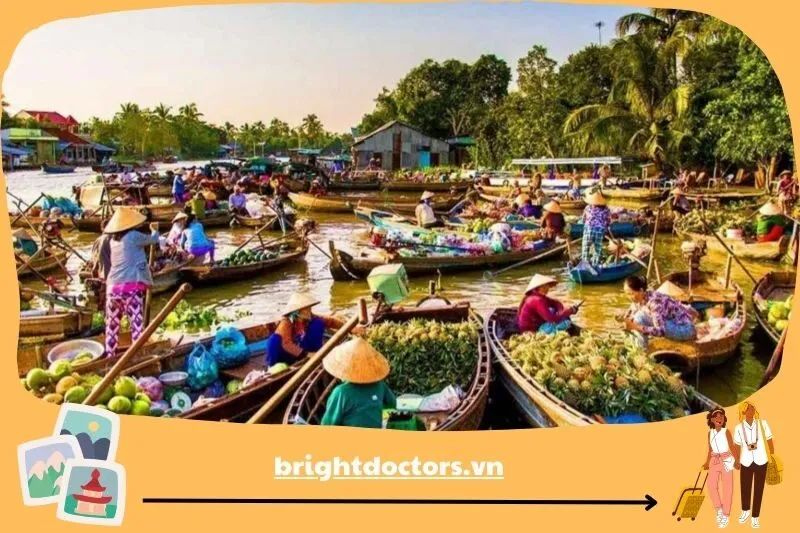 Chợ nổi Long Xuyên