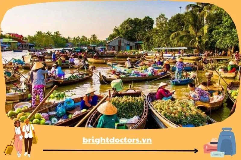 Chợ nổi Long Xuyên