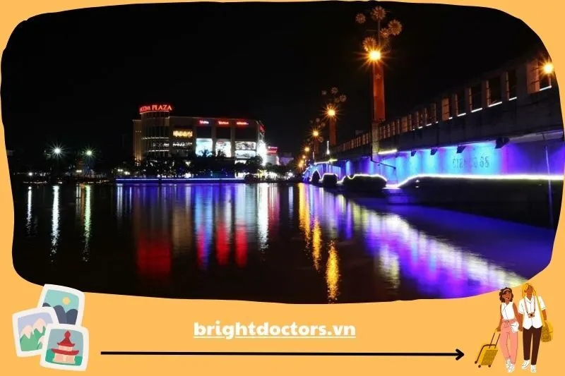 Công viên bờ kè cầu Hoàng Diệu