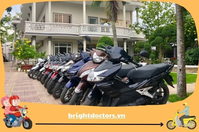 Thuê xe máy phượt Châu Đốc