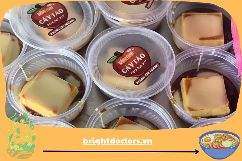 Bánh Flan Cây Táo
