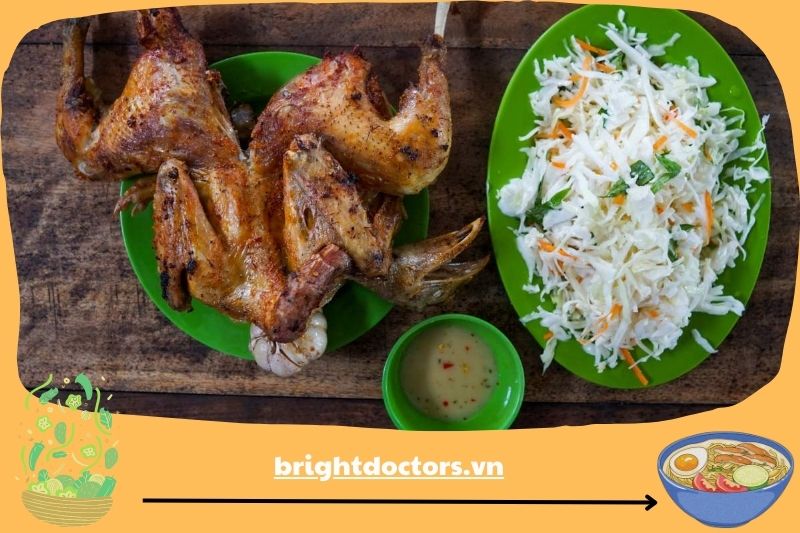 Gà nướng Ô Thum