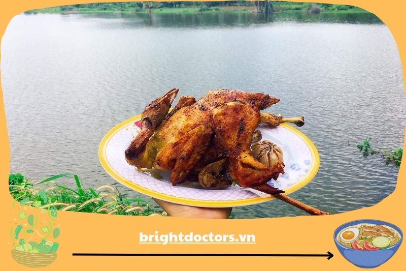 Gà nướng Ô Thum