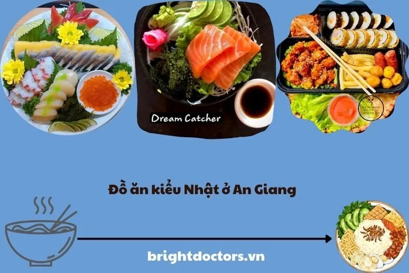 Đồ ăn kiểu Nhật ở An Giang