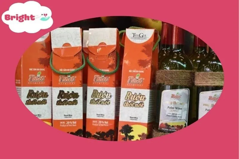 Địa Chỉ Mua Rượu Vang An Giang - Rượu vang thốt nốt Trần Gia