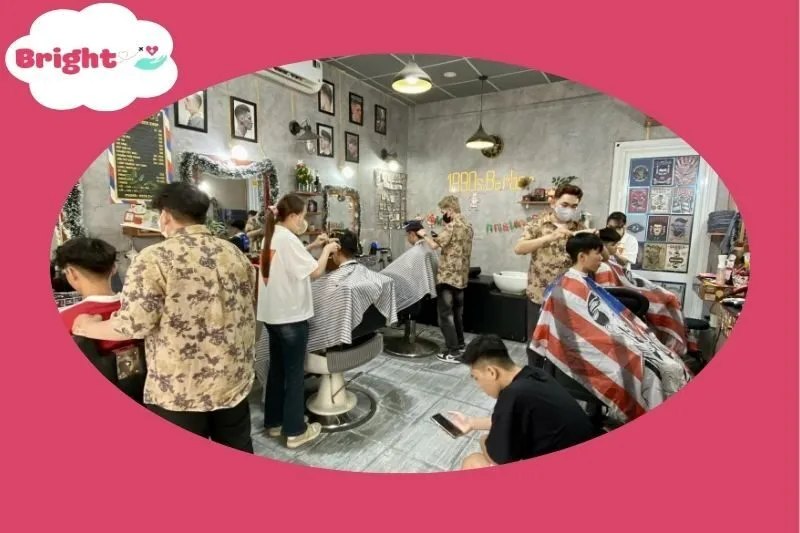 Tiệm Cắt Tóc Nam An Giang - 1990s Barber Shop